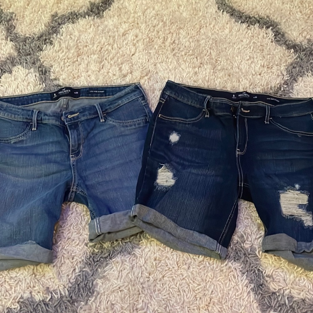 Set of 2 Hollister Jean Shorts